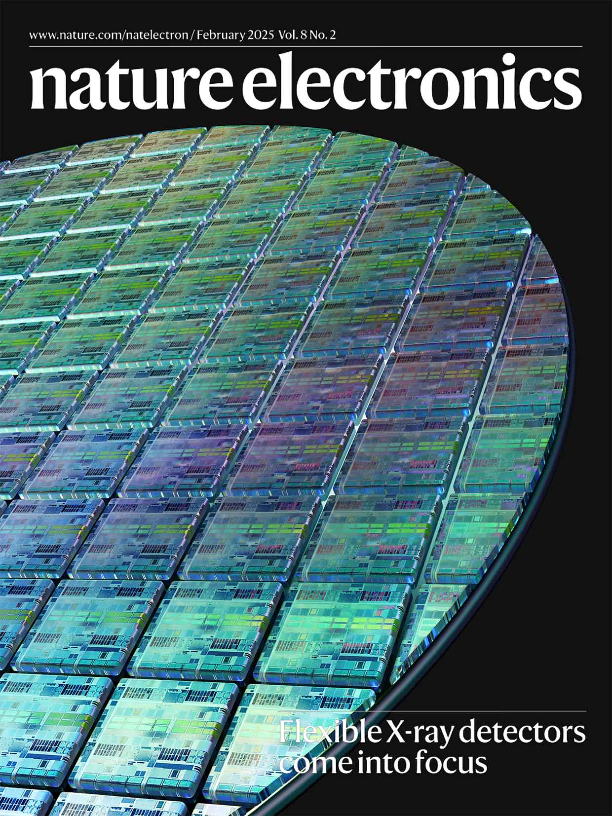 Nature Electronics 晶圆芯片封面设计