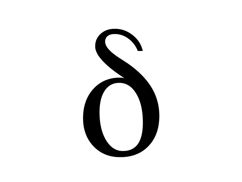 希腊字符和数学符号使用Symbol字体的示例