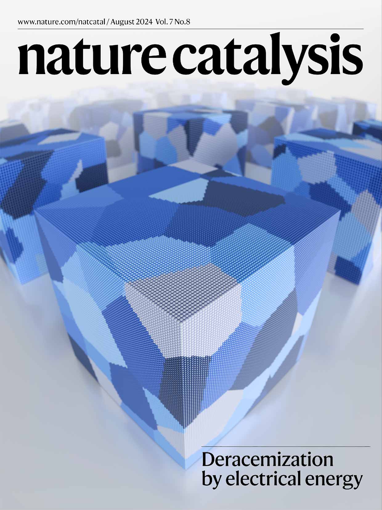 Nature Communications 纳米簇封面设计