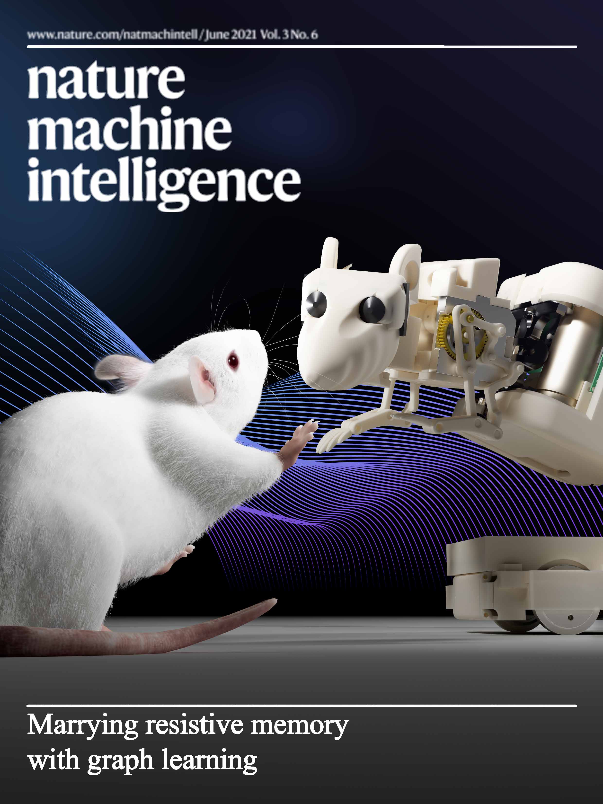 Nature Medicine 小鼠机器人封面设计