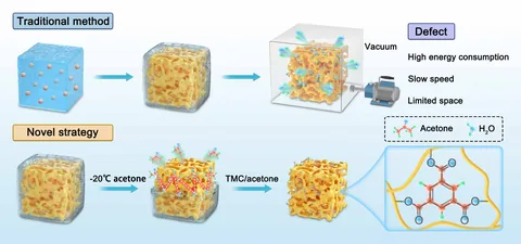 生物传感器工作原理科研示意图设计
