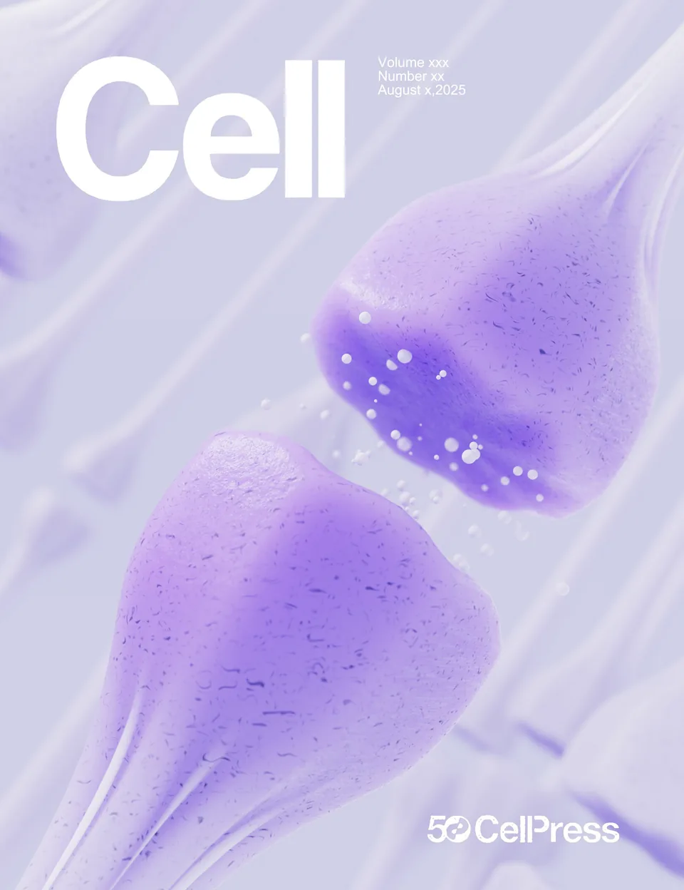 Cell 神经元生物医学封面设计