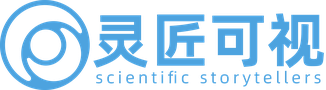 灵匠可视 Logo 深色