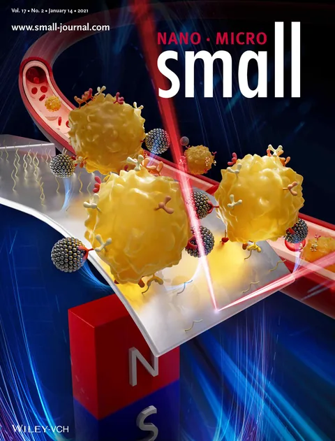 Small 外泌体研究科研封面设计
