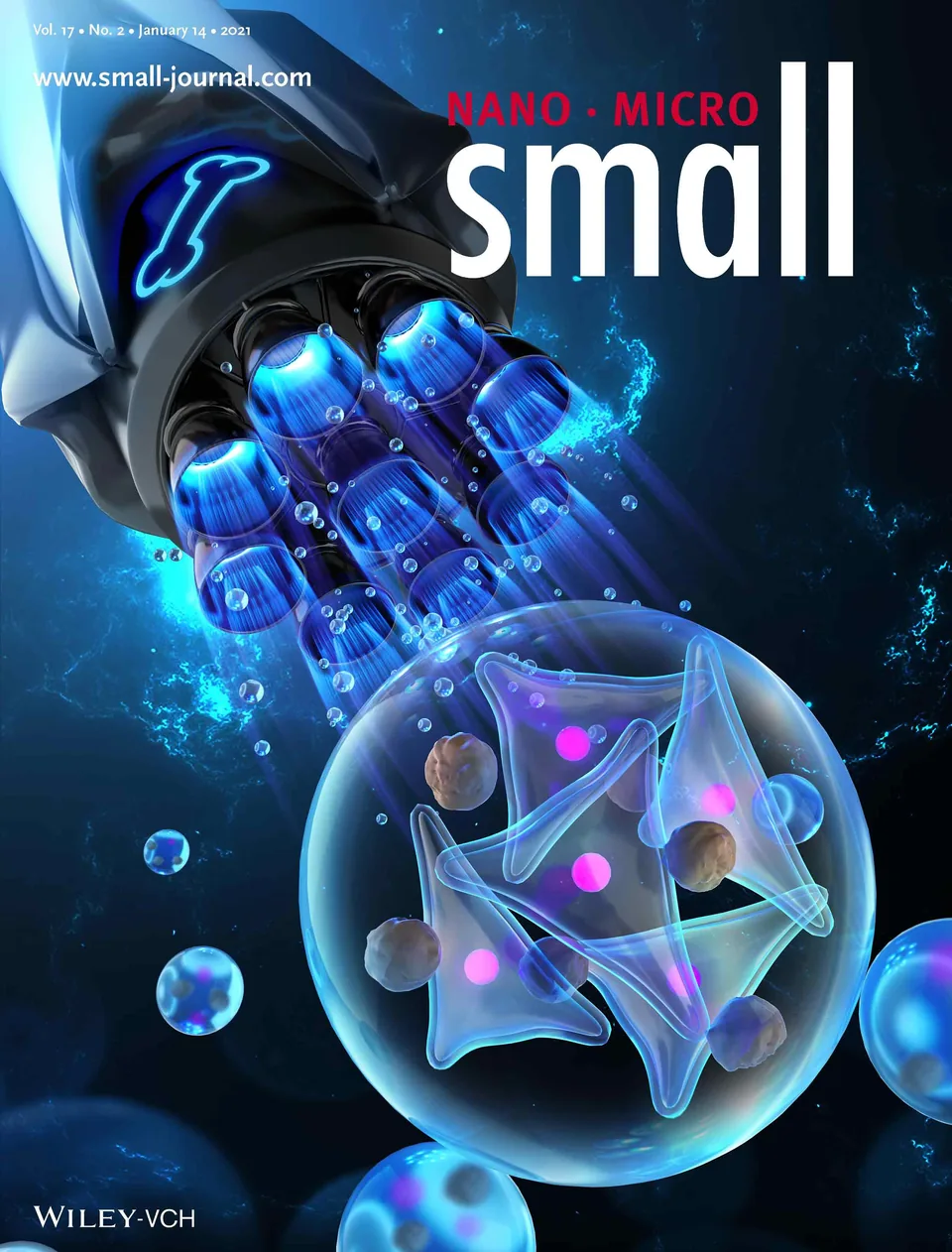 Small 期刊科研封面设计